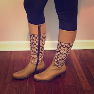 👢Coach Tan Boots👢